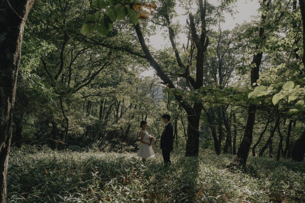 曽爾高原（SOOYE)の前撮り事例