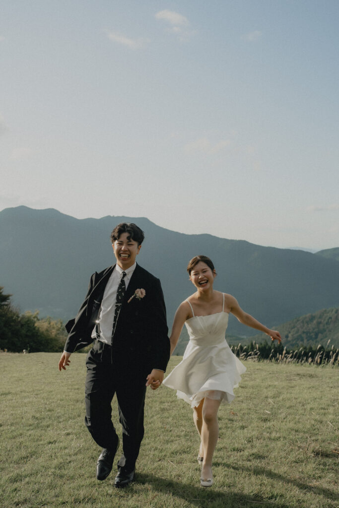 曽爾高原（SOOYE)の前撮り事例