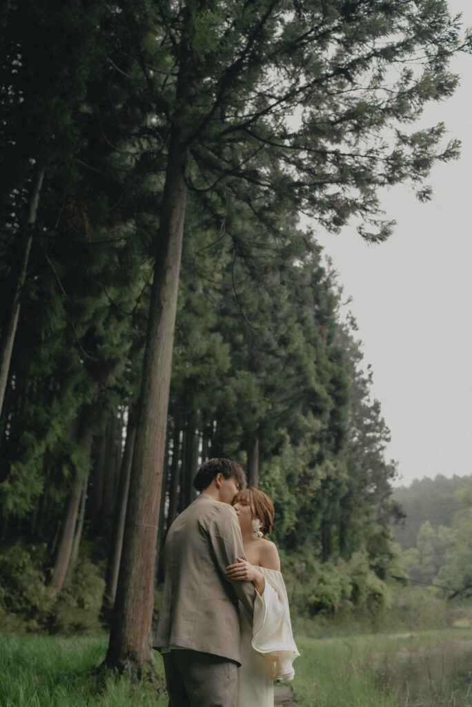 龍王ヶ渕の前撮り事例