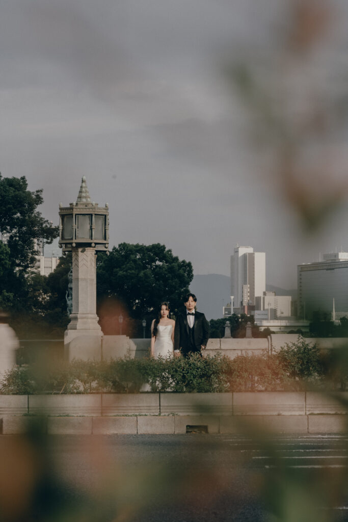 中之島の前撮り事例