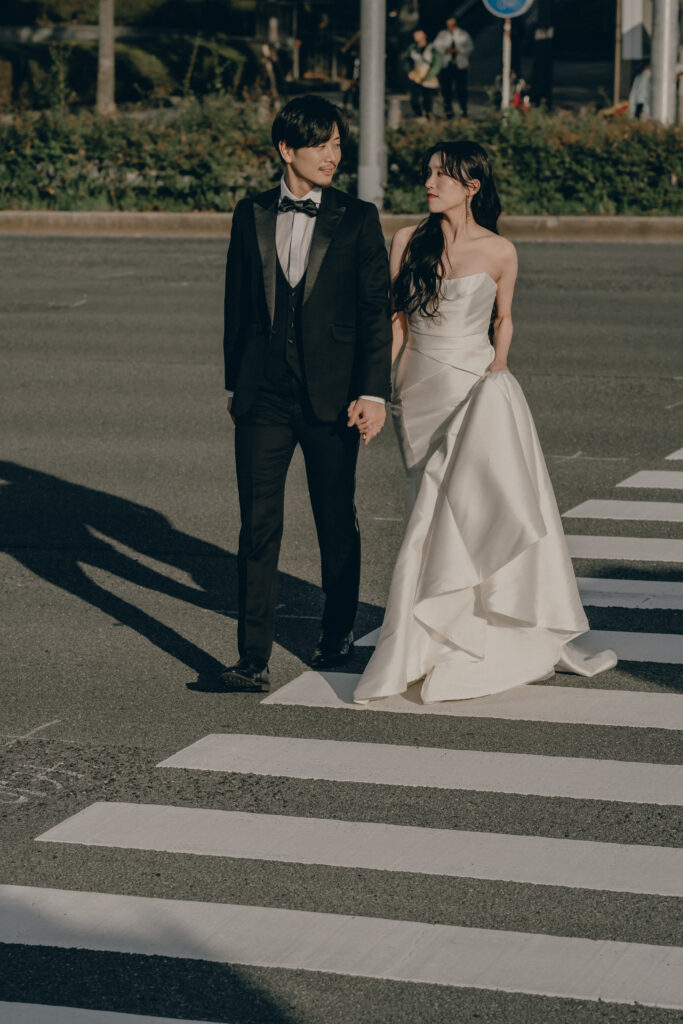 中之島の前撮り事例