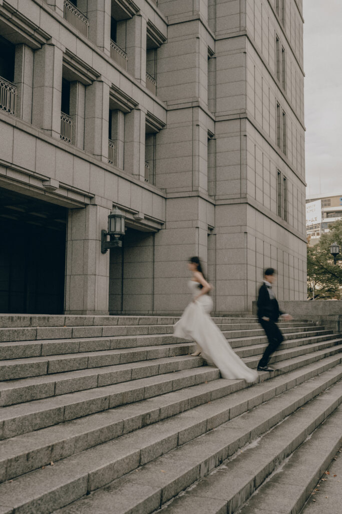 中之島の前撮り事例