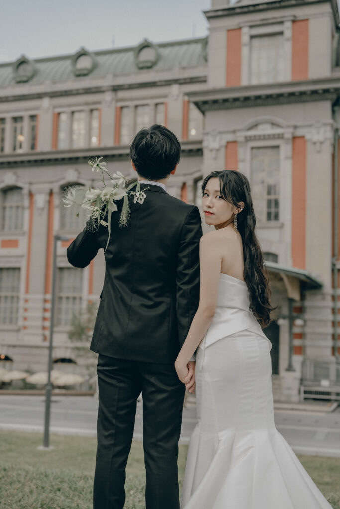 中之島の前撮り事例