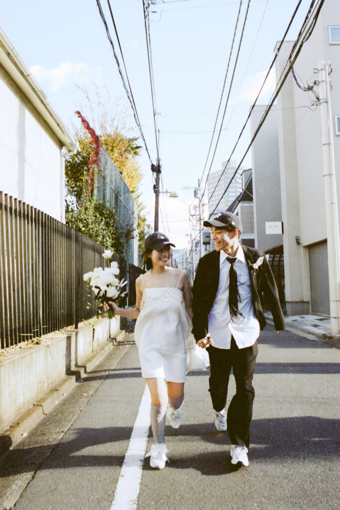 原宿 – 神宮前路地（BAOI）の前撮り事例