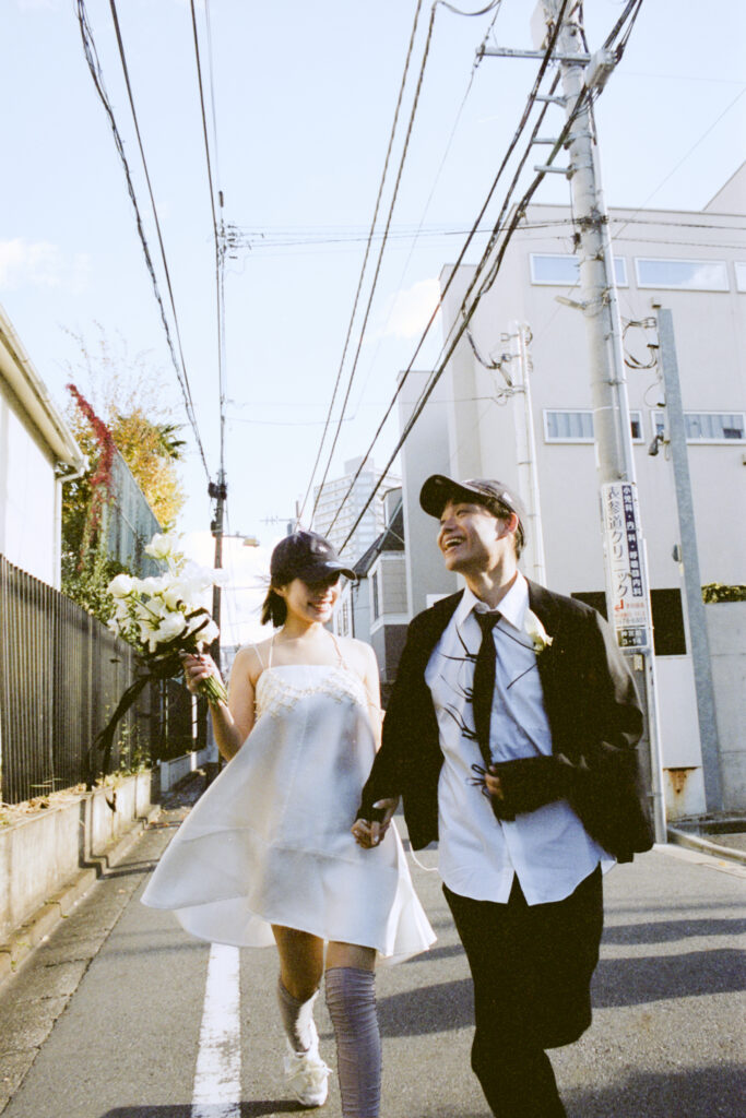 原宿 – 神宮前路地（BAOI）の前撮り事例