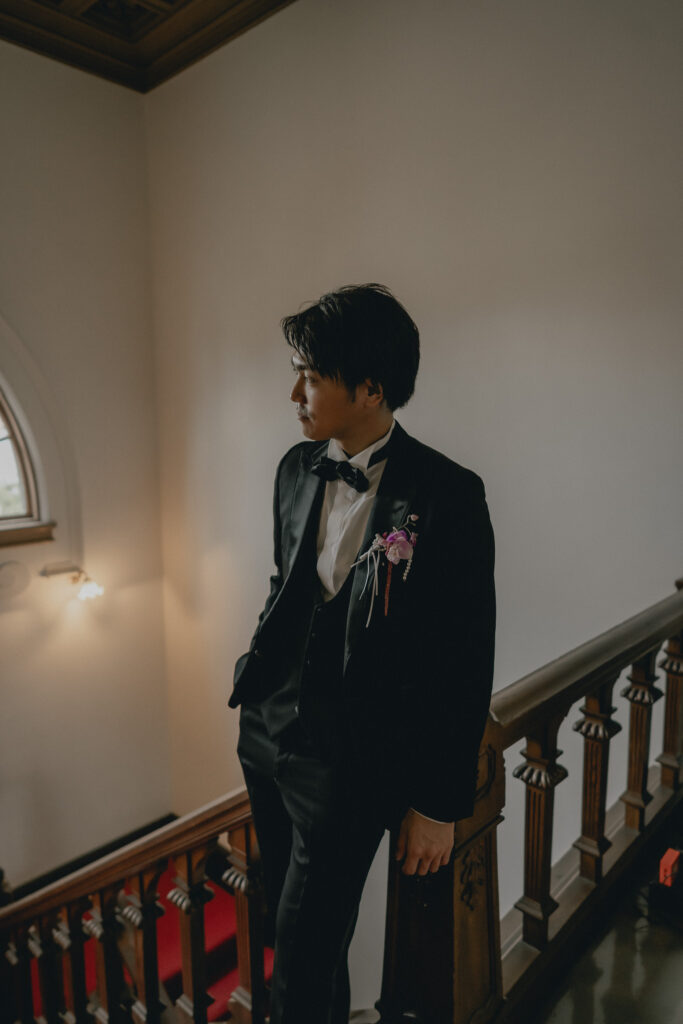 旧福岡県公会堂貴賓館の前撮り事例