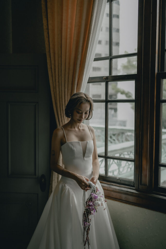 旧福岡県公会堂貴賓館の前撮り事例