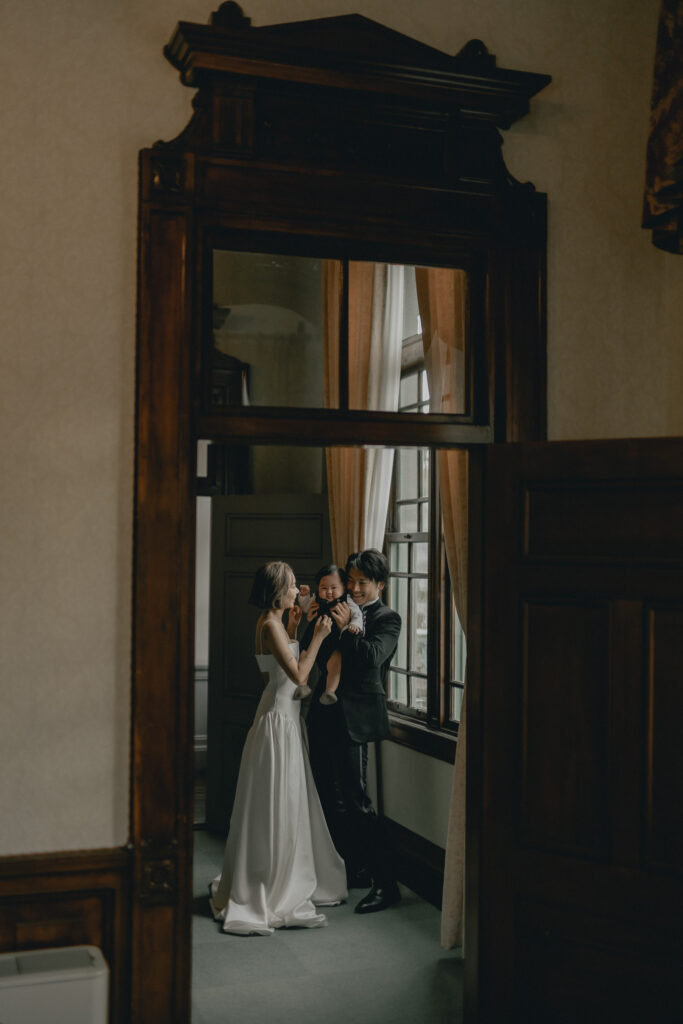 旧福岡県公会堂貴賓館の前撮り事例