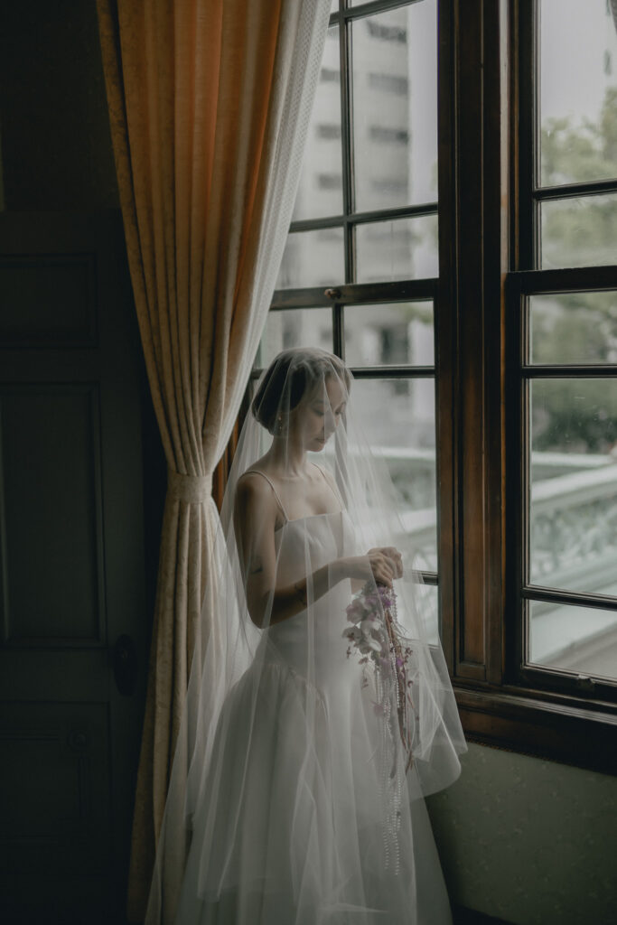 旧福岡県公会堂貴賓館の前撮り事例