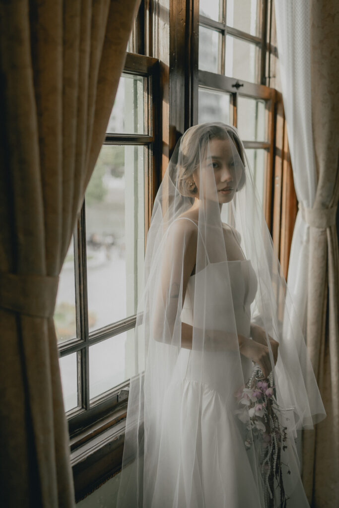 旧福岡県公会堂貴賓館の前撮り事例