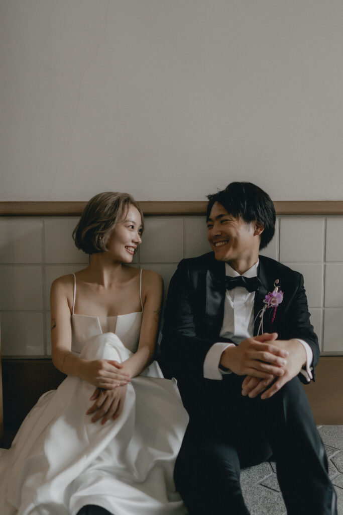 旧福岡県公会堂貴賓館の前撮り事例