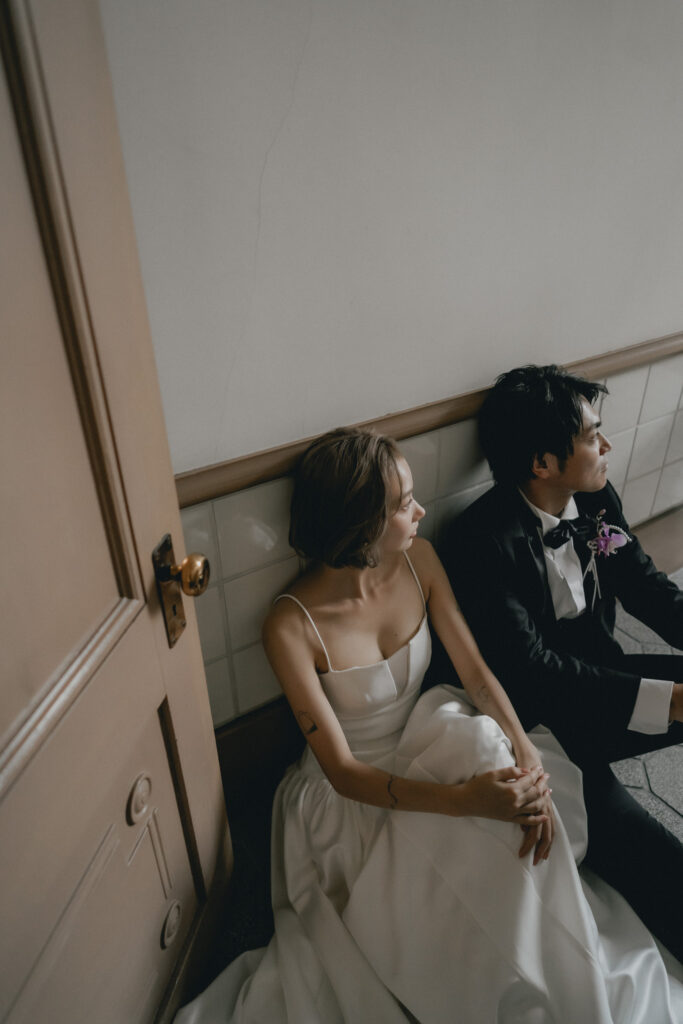 旧福岡県公会堂貴賓館の前撮り事例