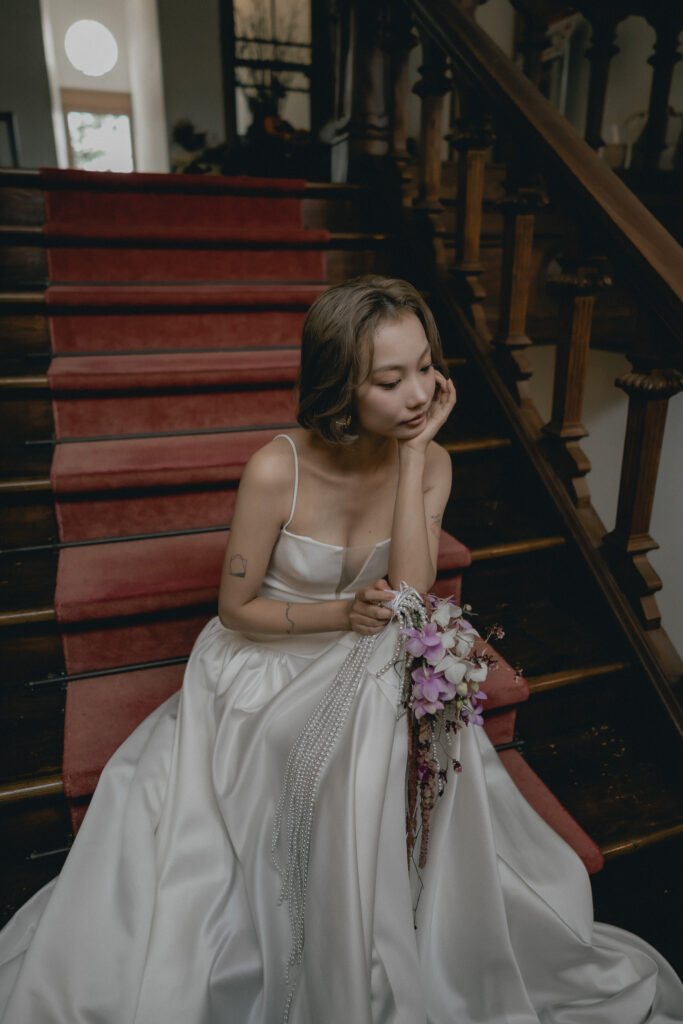 旧福岡県公会堂貴賓館の前撮り事例