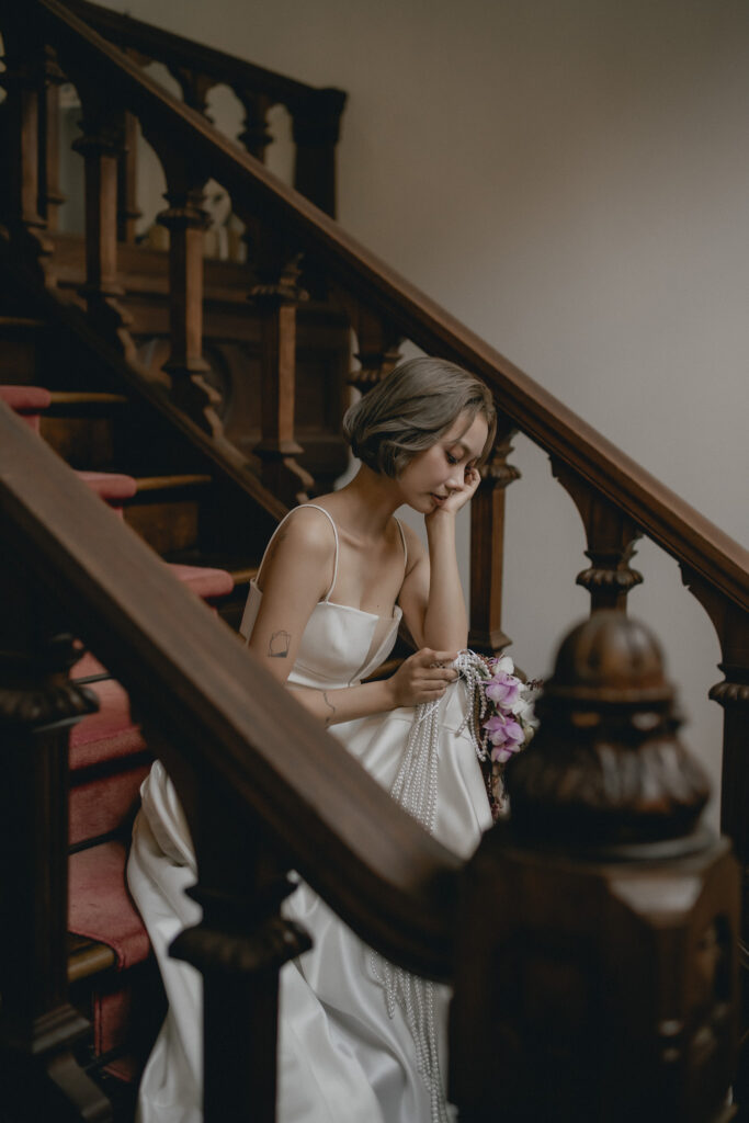 旧福岡県公会堂貴賓館の前撮り事例