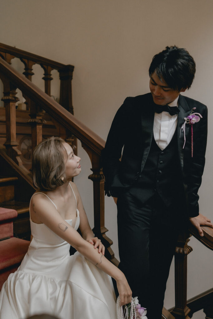 旧福岡県公会堂貴賓館の前撮り事例