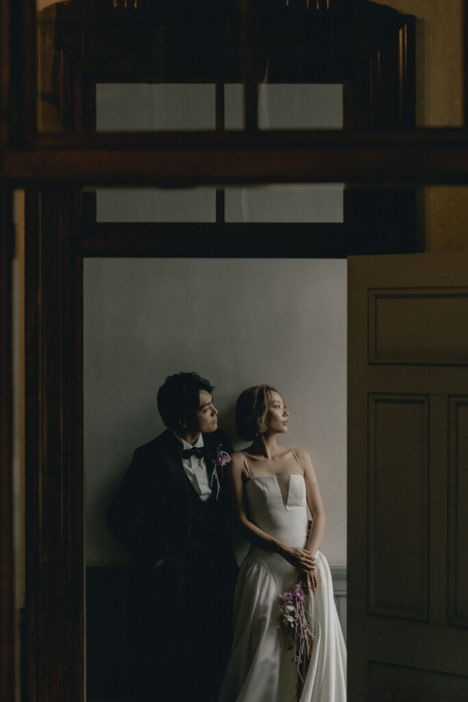 旧福岡県公会堂貴賓館の前撮り事例