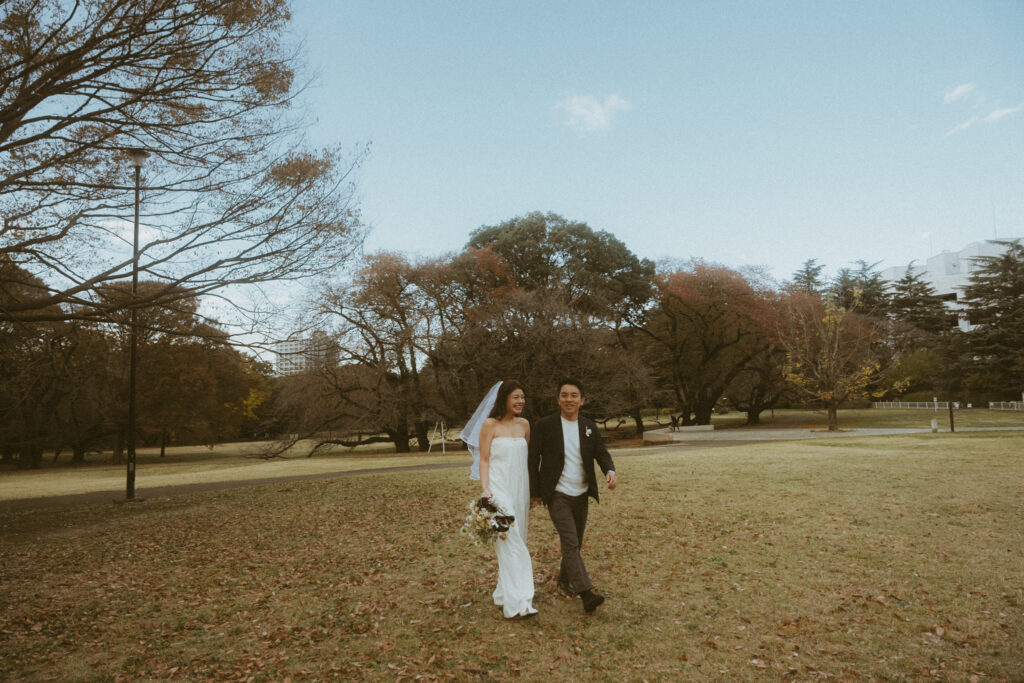 砧公園（BAOI）の前撮り事例