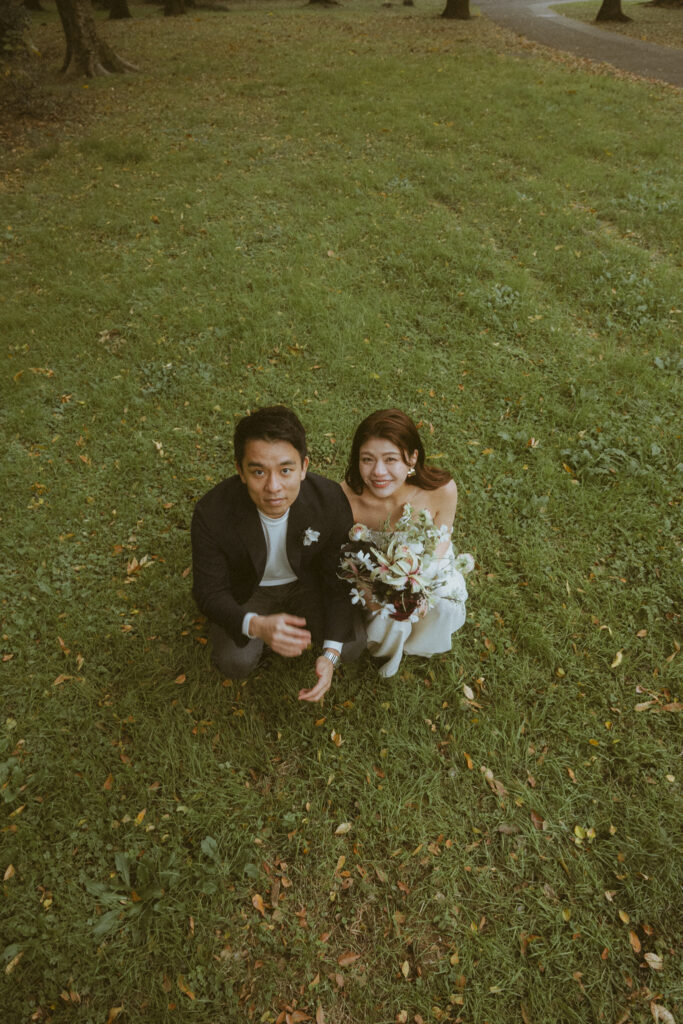 砧公園（BAOI）の前撮り事例