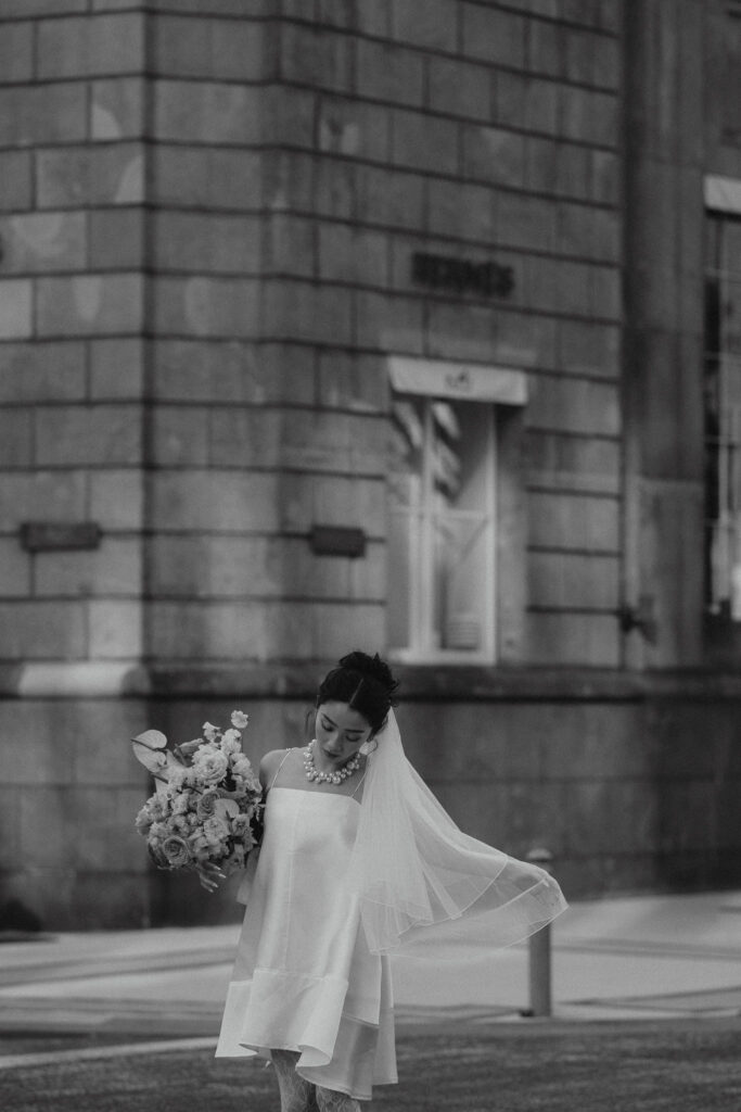 神戸元町旧居留地の前撮り事例