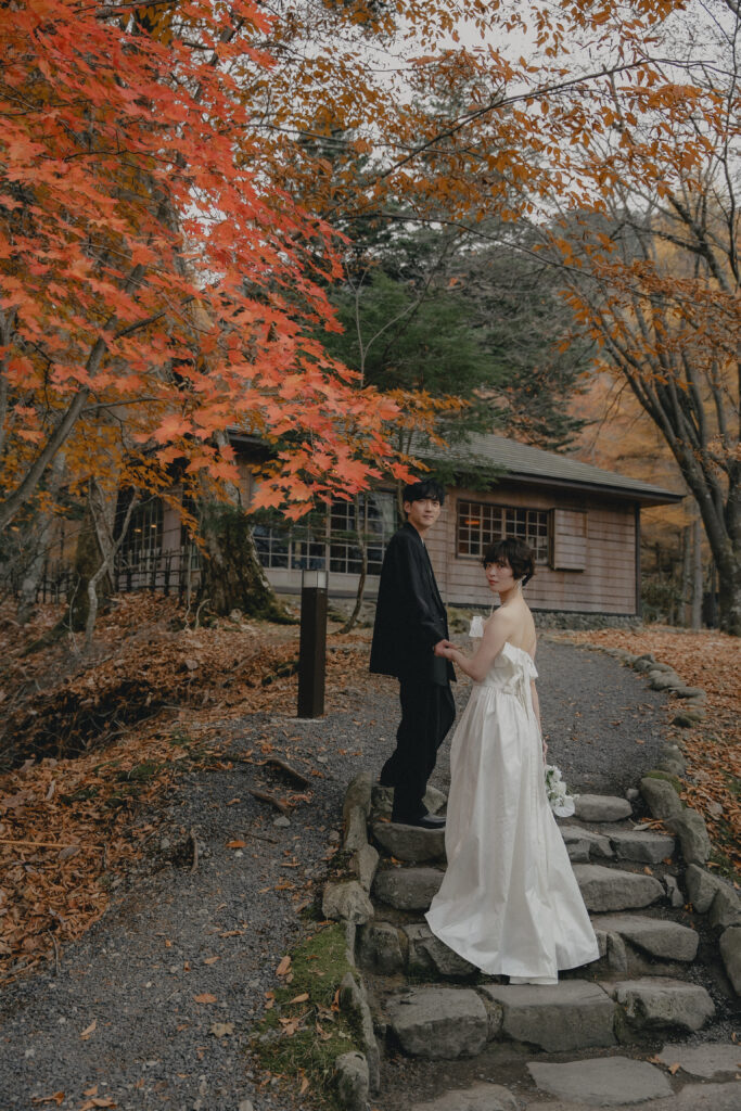 日光大使館別荘記念公園の前撮り事例