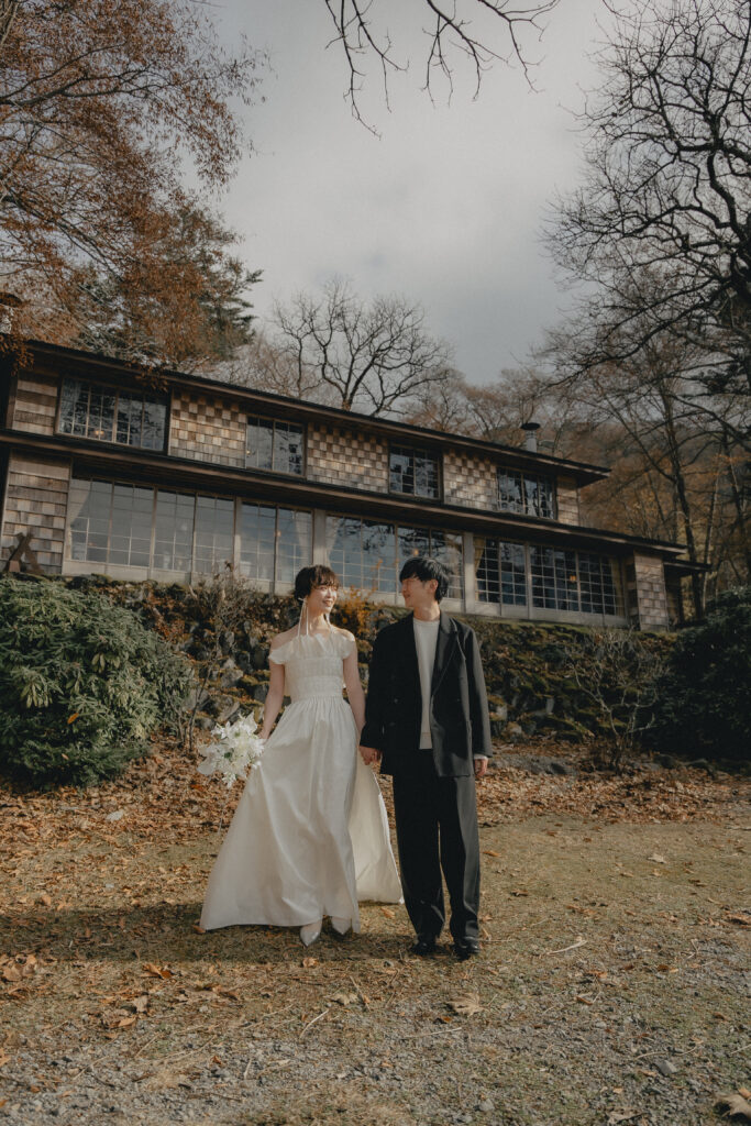 日光大使館別荘記念公園の前撮り事例