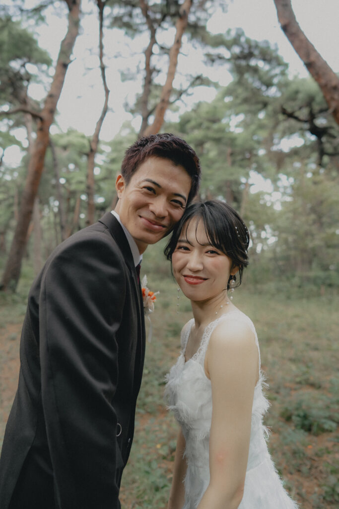 水晶浜・気比の松原の前撮り事例