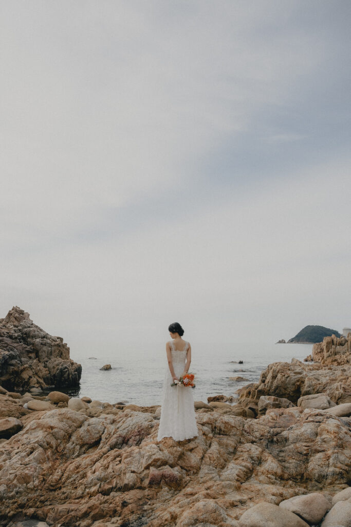 水晶浜・気比の松原の前撮り事例