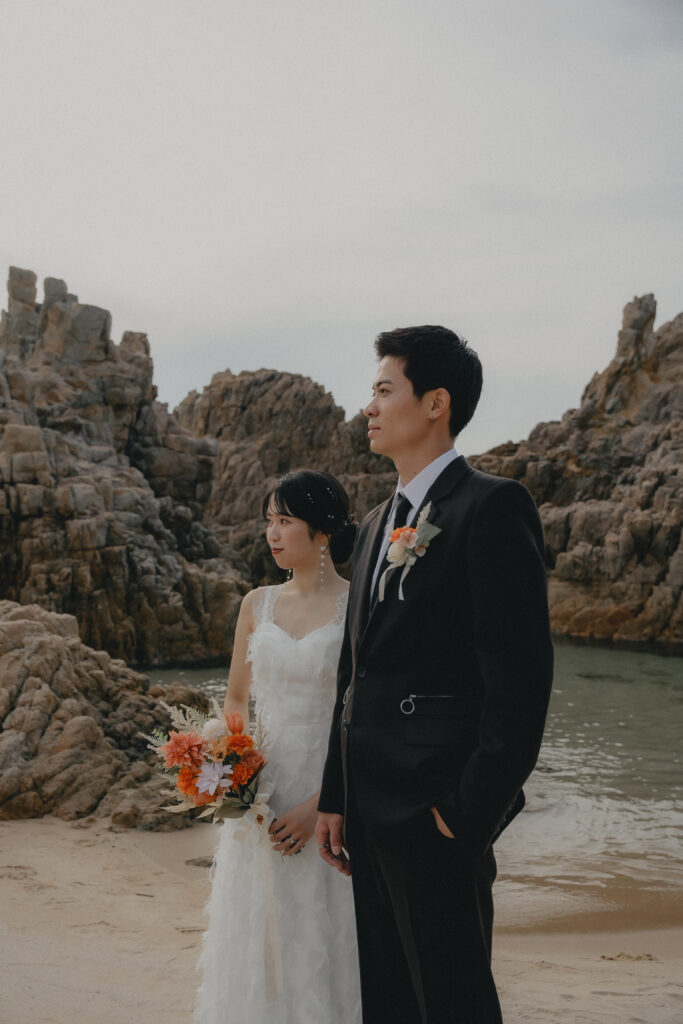 水晶浜・気比の松原の前撮り事例