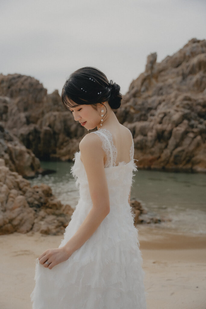 水晶浜・気比の松原の前撮り事例