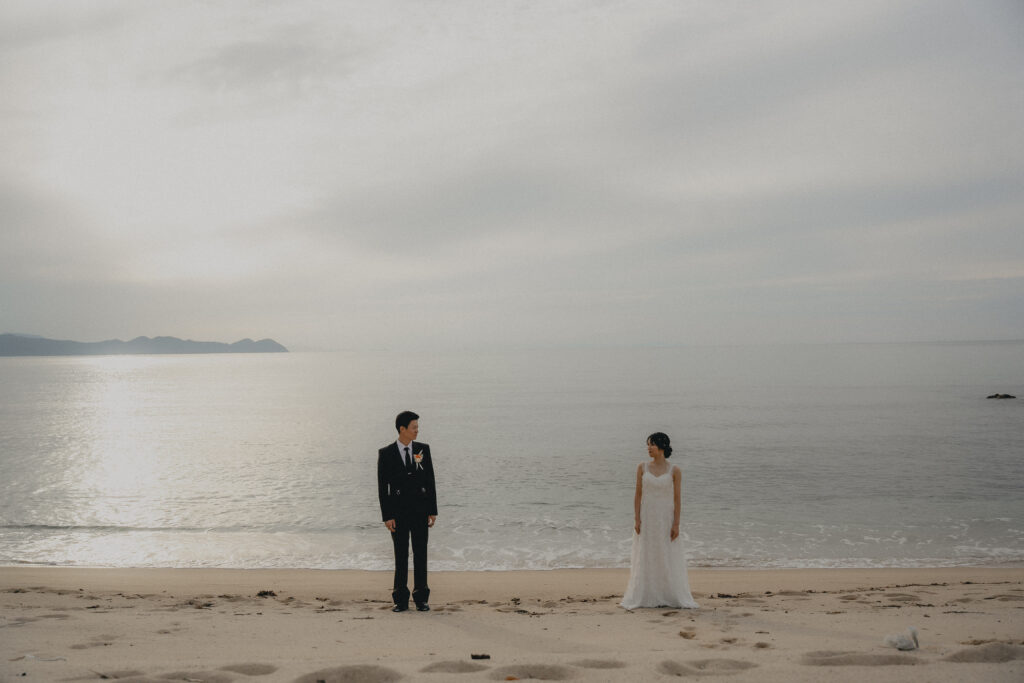 水晶浜・気比の松原の前撮り事例