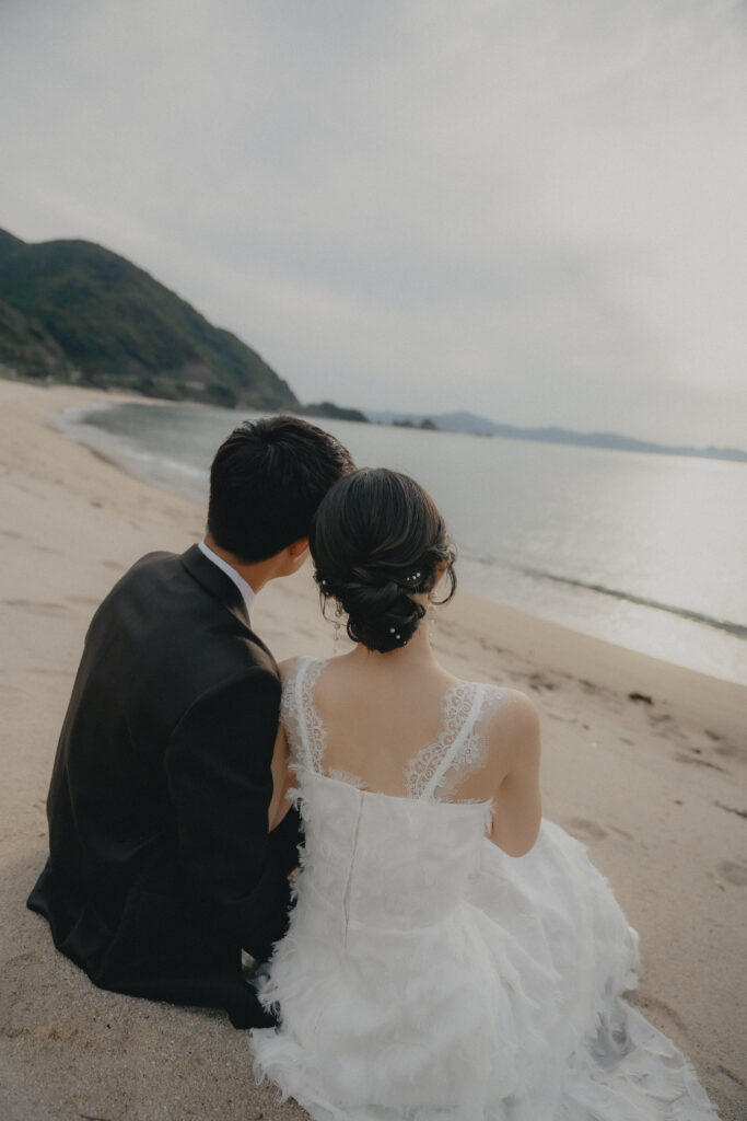 水晶浜・気比の松原の前撮り事例