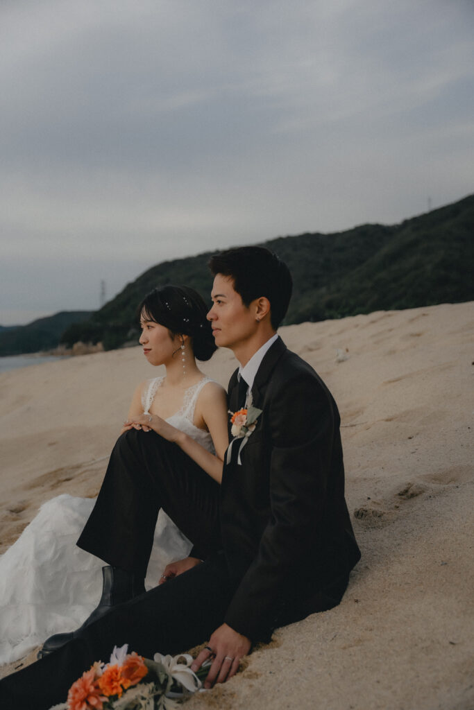 水晶浜・気比の松原の前撮り事例