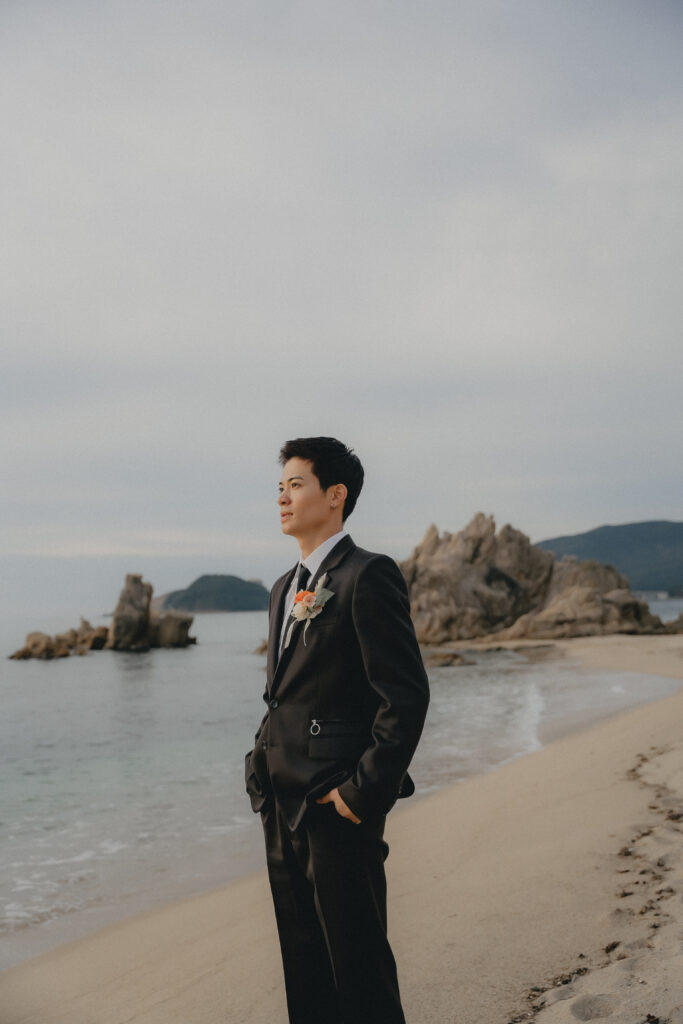 水晶浜・気比の松原の前撮り事例