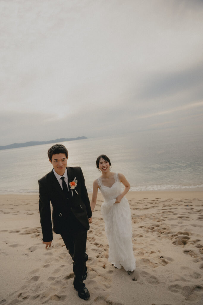 水晶浜・気比の松原の前撮り事例