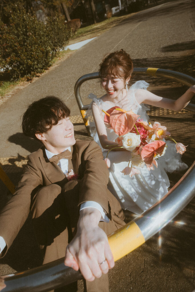 砧公園（BAOI）の前撮り事例