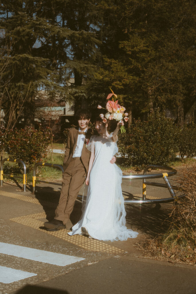 砧公園（BAOI）の前撮り事例