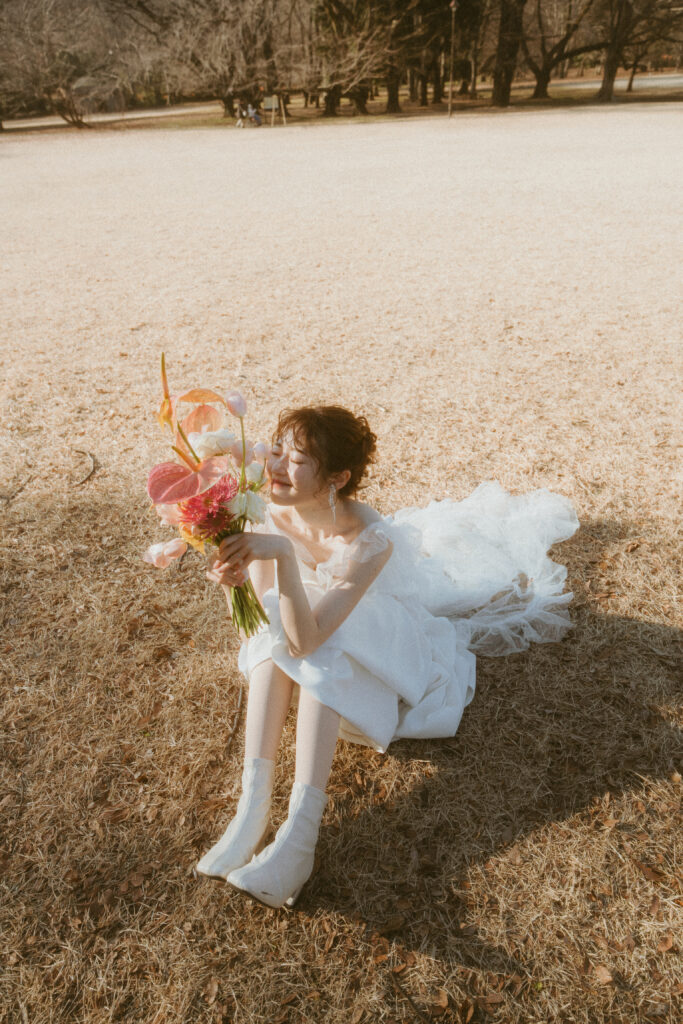 砧公園（BAOI）の前撮り事例