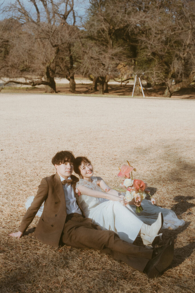 砧公園（BAOI）の前撮り事例