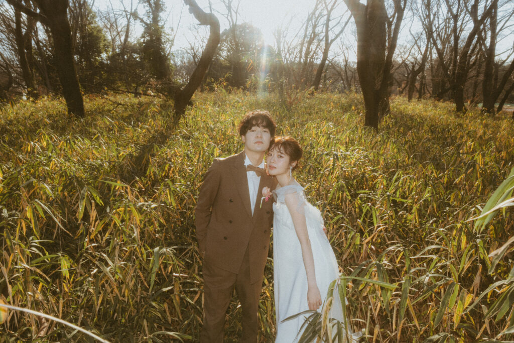 砧公園（BAOI）の前撮り事例