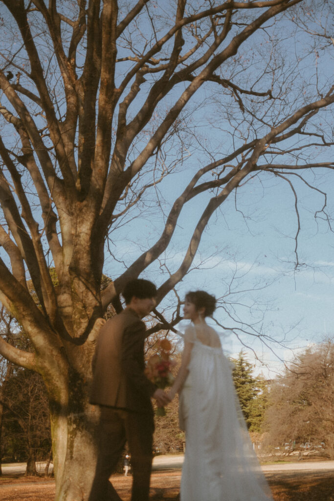 砧公園（BAOI）の前撮り事例