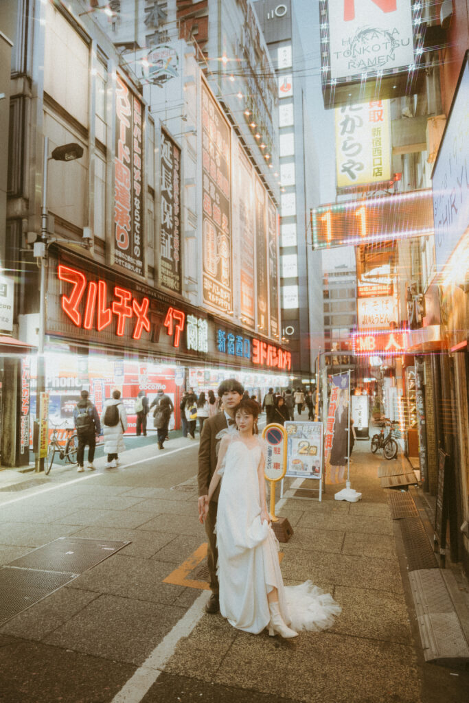 新宿西口（BAOI / ナイト）の前撮り事例