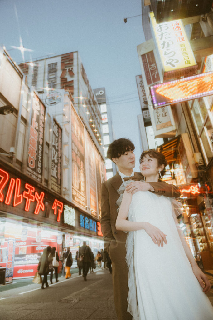 新宿西口（BAOI / ナイト）の前撮り事例