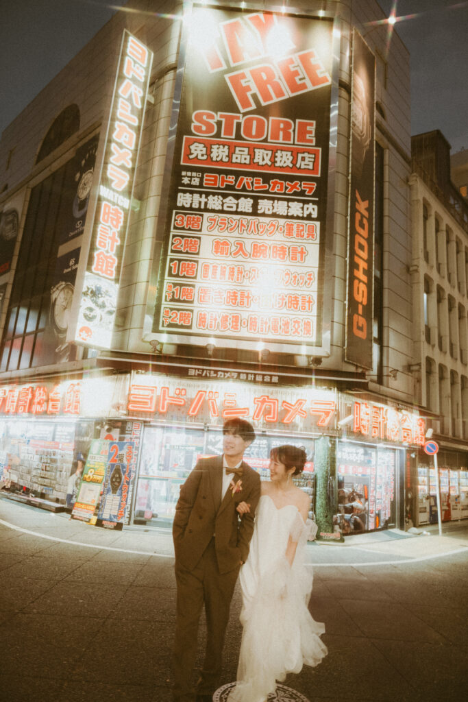 新宿西口（BAOI / ナイト）の前撮り事例