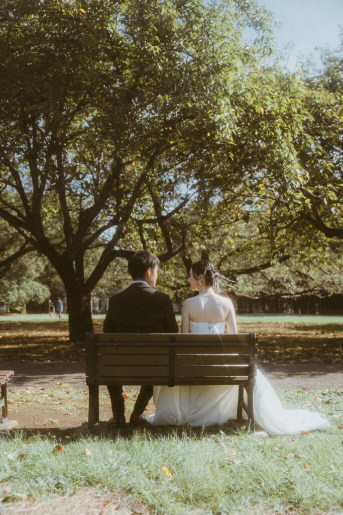 砧公園（BAOI）の前撮り事例