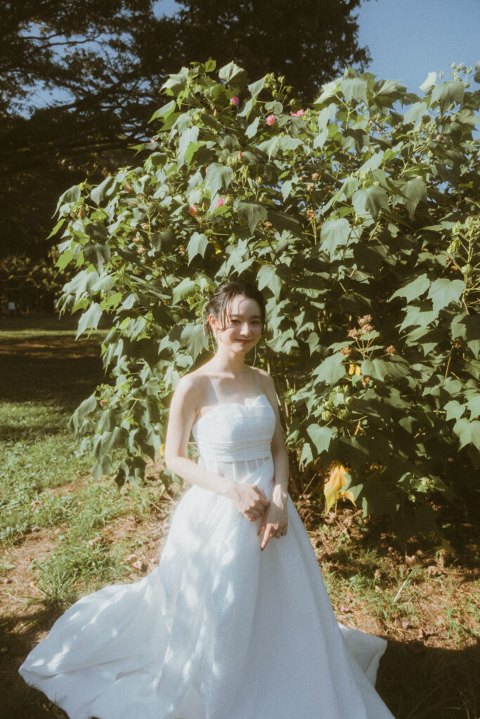 砧公園（BAOI）の前撮り事例