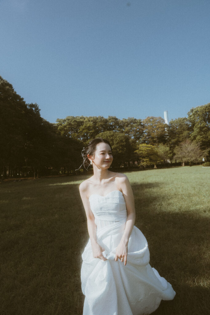 砧公園（BAOI）の前撮り事例