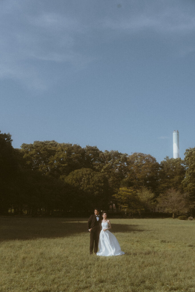 砧公園（BAOI）の前撮り事例