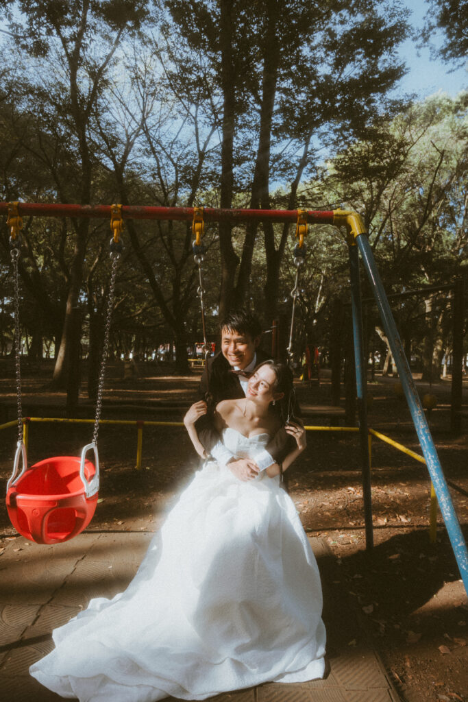 砧公園（BAOI）の前撮り事例