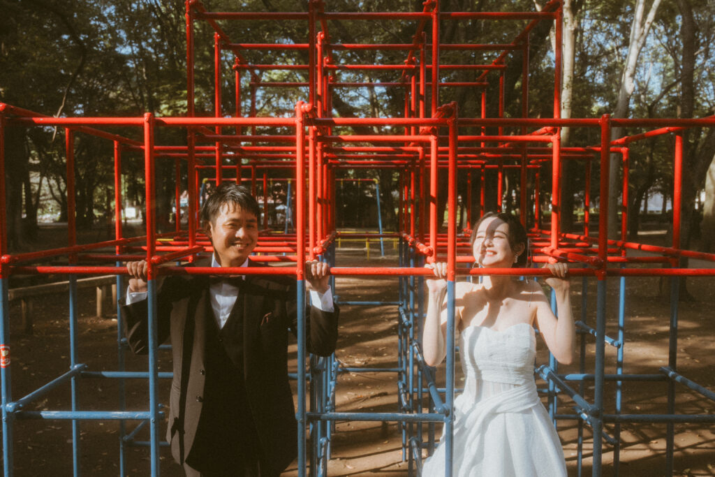 砧公園（BAOI）の前撮り事例