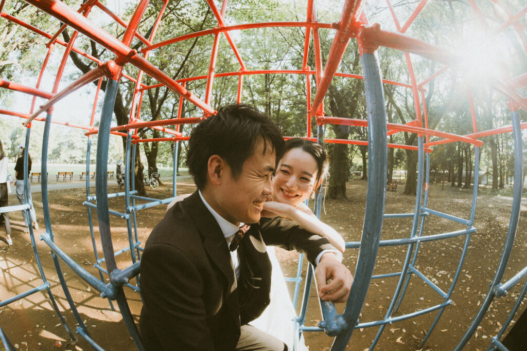 砧公園（BAOI）の前撮り事例